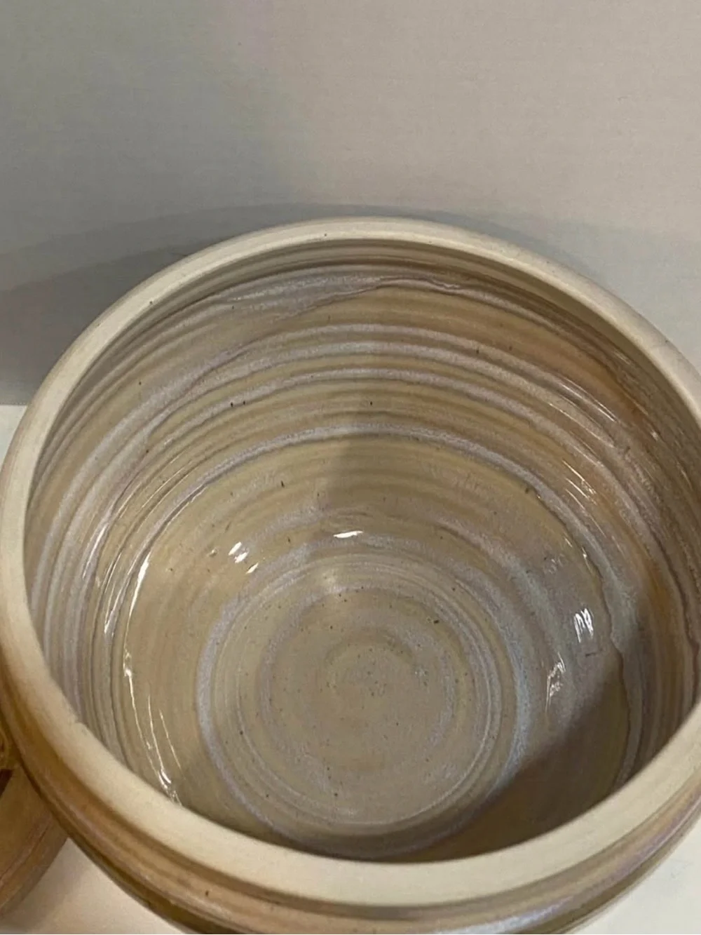 Stunning Vintage Randy Pearsall Signed Studio Pottery Soup Tureen with Lid & Lad